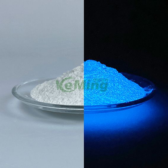 <35um - 20 Years Service Life Sky Blue Glow in The Dark Pigment 