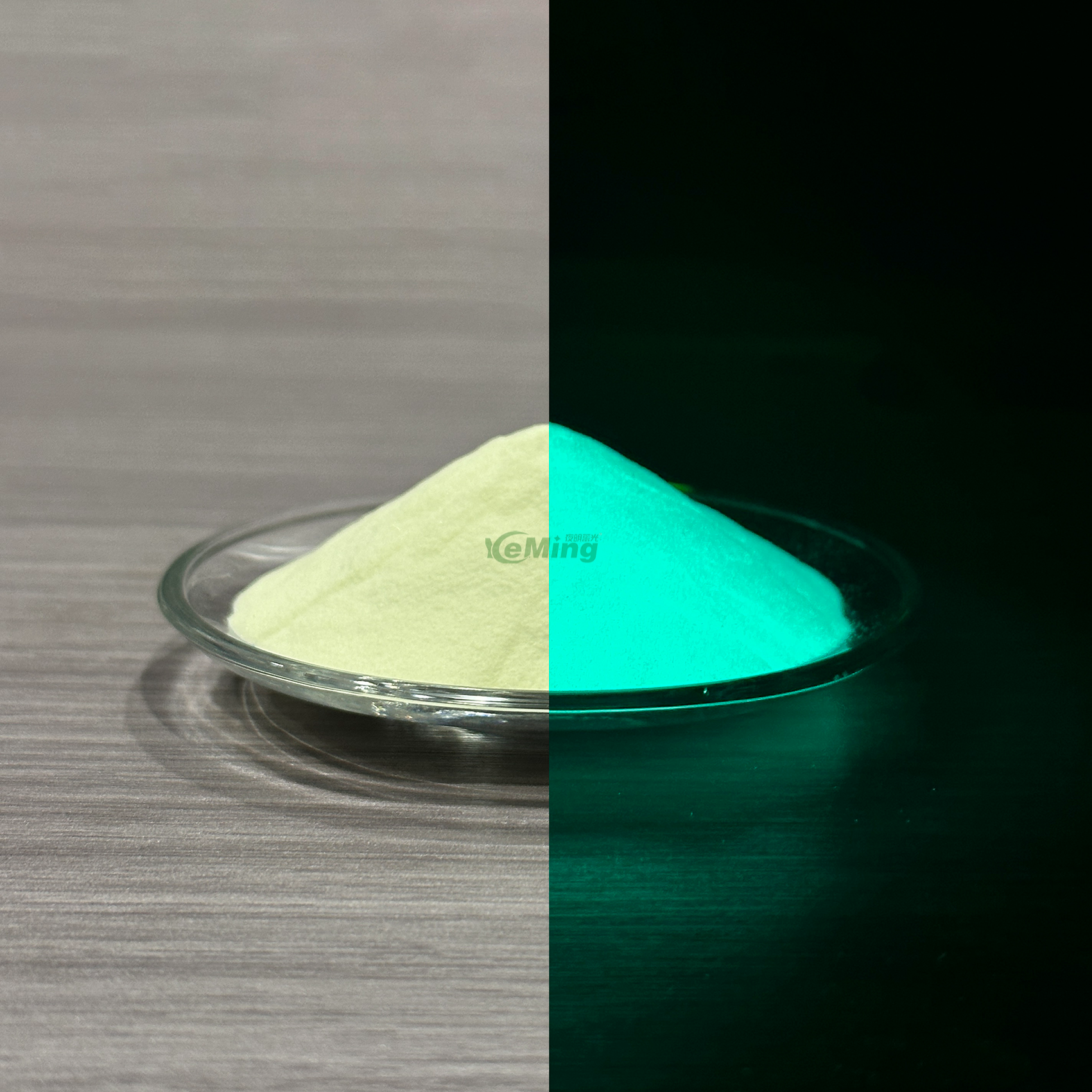  Water-proof Luminous Pigment 20 Years Life Blue Green Glow in The Dark Pigment Powder for Resin And Ink