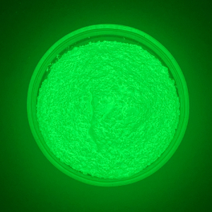 Fine Particle Size Green Glow In The Dark Powder For Fabric