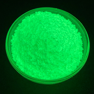 Big Particle Size Green Photoluminescent Powder Pigment