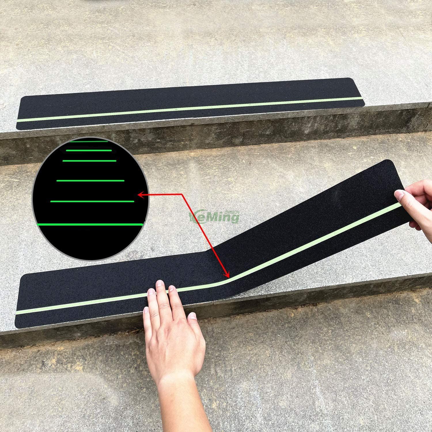 Photoluminescent Safety Tape Strip Glowing Skateboard Grip Anti Slip Tape Glow In The Dark