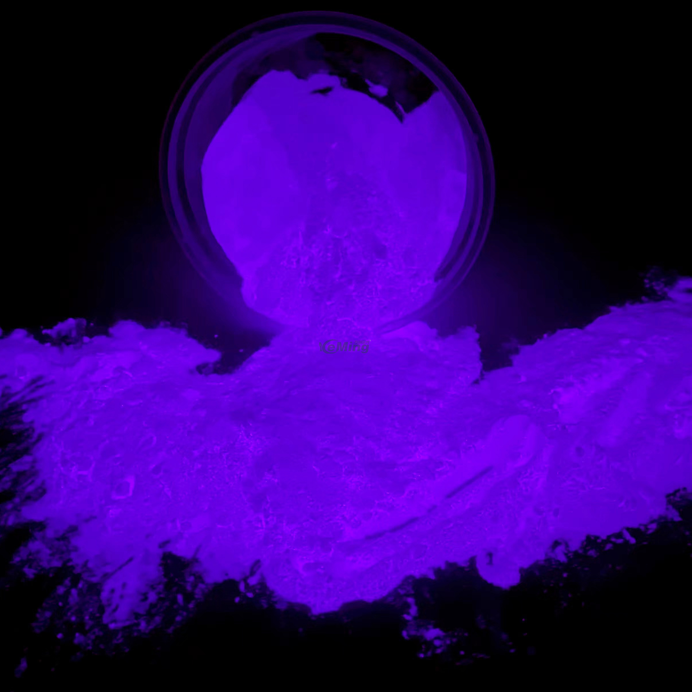 Factory Supply Purple Non-toxic Glowing Pigment