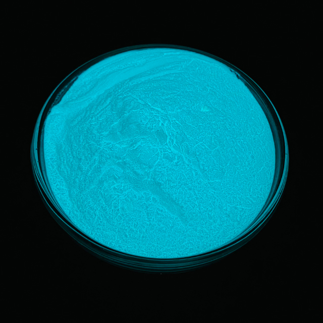 Small Particle Size <35um - Factory Supply Blue Glow in The Dark Powder for Slime