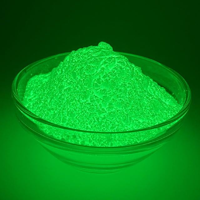 <35um - Manufacturer High Brightness Green Glow In Dark Pigment