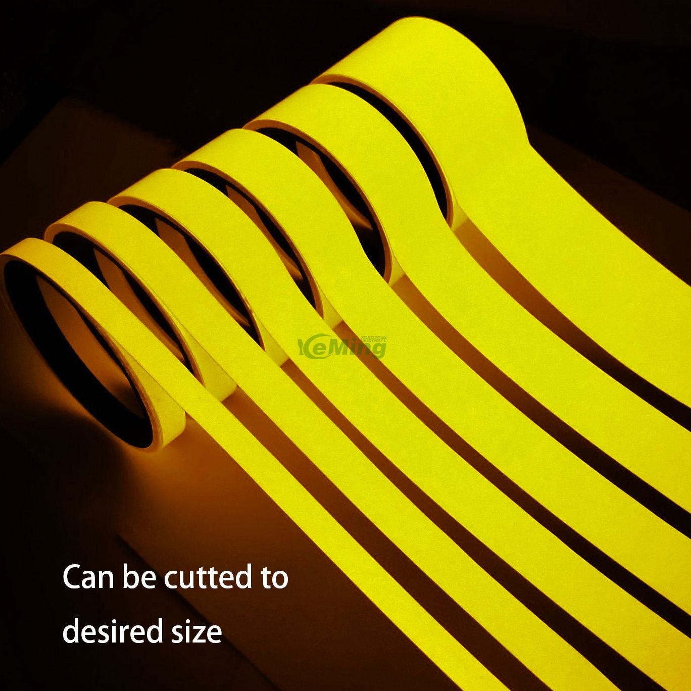 Glow Tape Waterproof Glow in The Dark Luminous Tape Fluorescent Glow Adhesive Tape