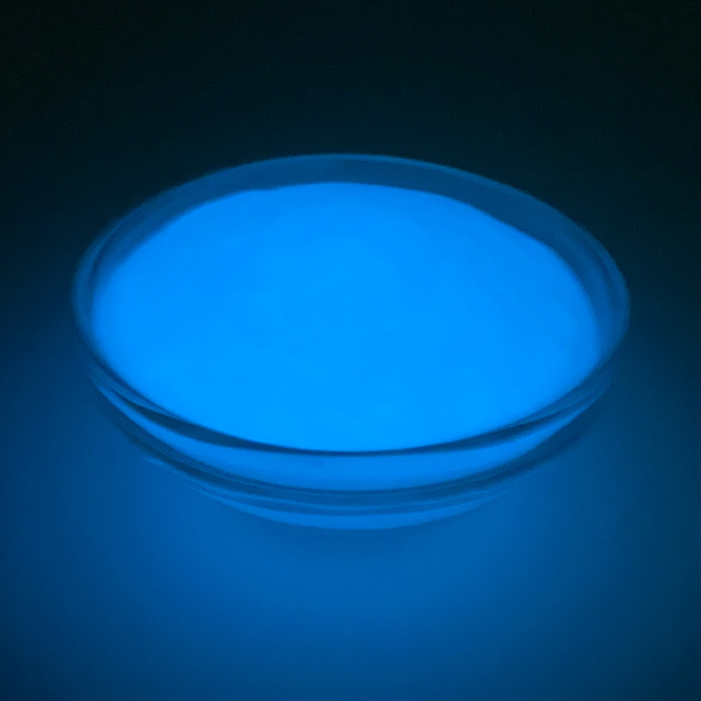 Popular Wonderful Sky Blue Luminous Pigment Powder